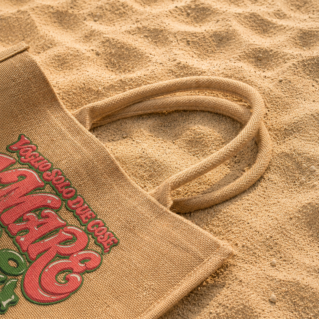 Tote Bag – “Voglio solo due cose: il Mare e il Silenzio”